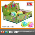 Funny 3" PU ball 24pcs/display box small pvc inflatable ball